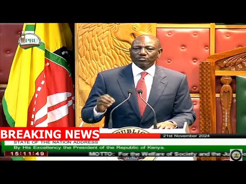 BREAKING LIVE: President Ruto State of The Nation Address in Parliament after Gachagua impeachment!!