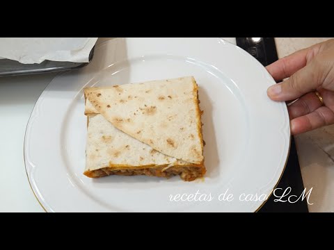 ¡Empanada sin amasar lista en minutos y súper fácil!