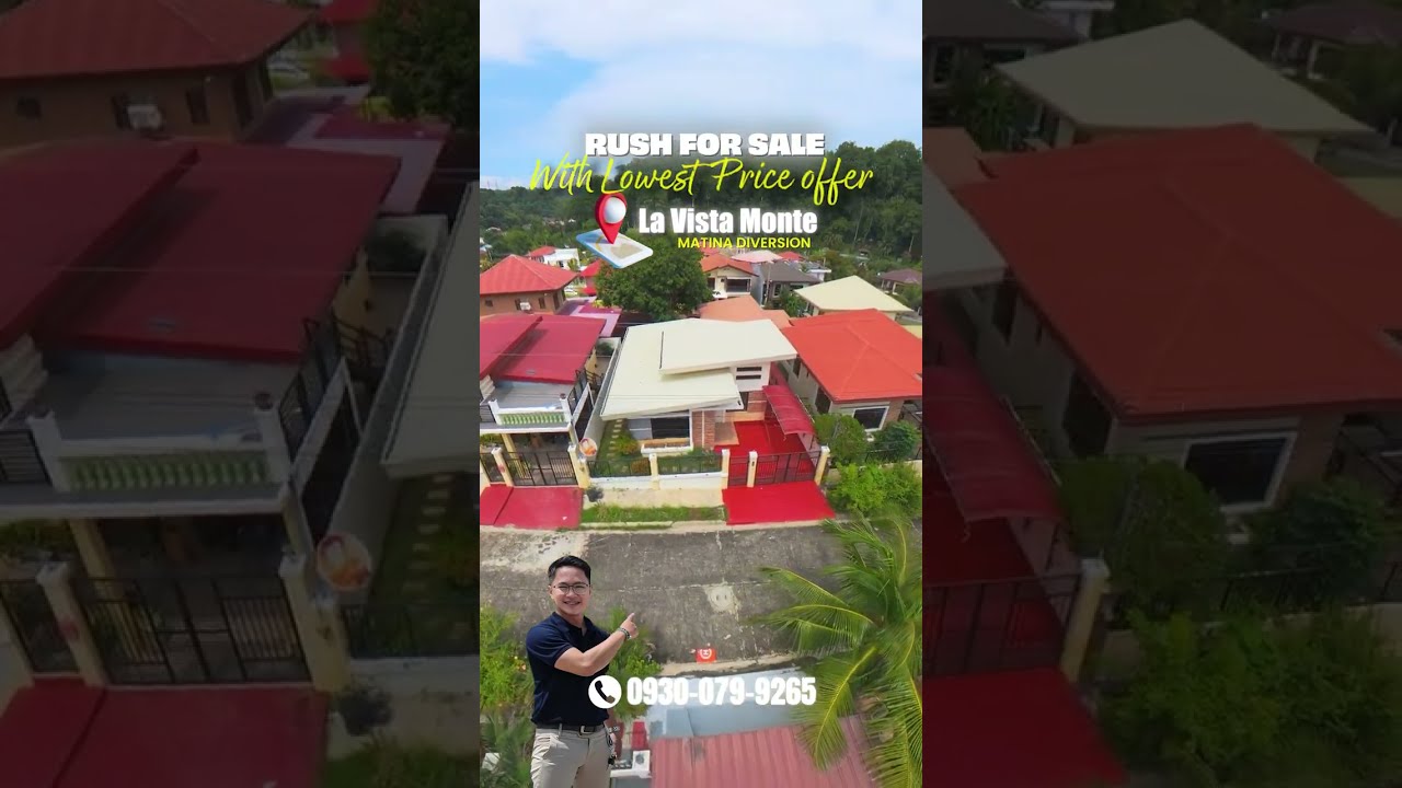 Rush for sale House and lot in Lavista Monte #LavistaMonte #houseandlotforsale #davaocity