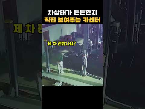 차 상태를 직접 보여주는 카센터