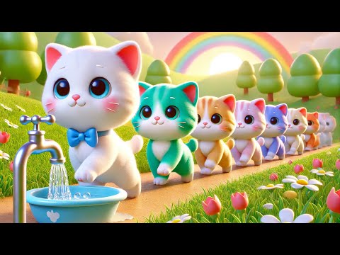Rửa Mặt Như Mèo - Nhạc Thiếu Nhi 3D Vui Nhộn Hay Nhất - Nhạc Thiếu Nhi Remix Sôi Động