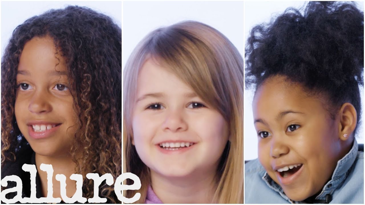 Girls Ages 5-18 Talk About Hair and Self Esteem Allure