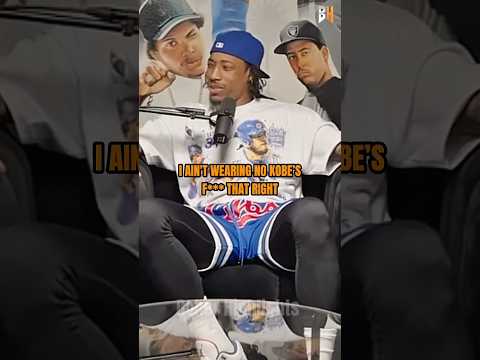 DeMar DeRozan talks about wearing Jordans while playing AGAINST Kobe #shorts #nba #nbamoments