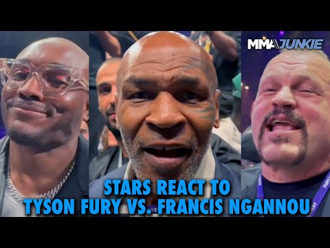 Mike Tyson, Kamaru Usman, Roberto Duran & More React to Tyson Fury vs. Francis Ngannou Decision