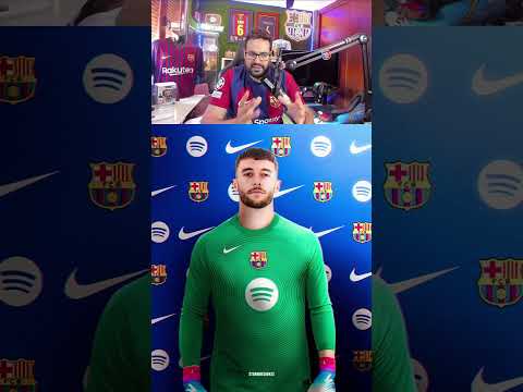 🚨Oficial: Joan García nuevo portero del Barça #joangarcía #barça #mancuer #futbol #viral #mercato