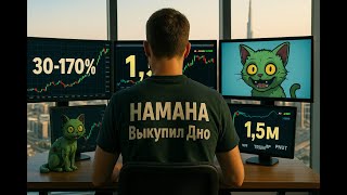 Выкупил дно рынка на 1.5m. Думаю пойдем еще выше