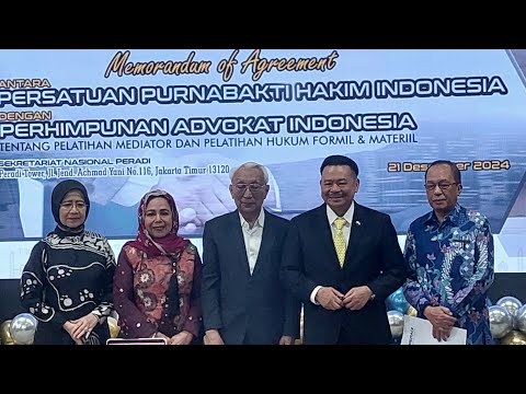 🔴 LIVE PROF. DR. OTTO HASIBUHAN KONFERENSI PERS DIRGAHAYU 20 TAHUN PERADI