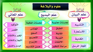 علوم البلاغة -  سلسلة تعلم البلاغة 2 #اكسبلور #تعلم_العربية #البلاغة_العربية #فنون_العربية