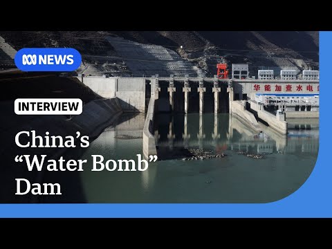 YouTube video thumbnail: Is China Weaponising Water by Building a Hydropower dam Near India?