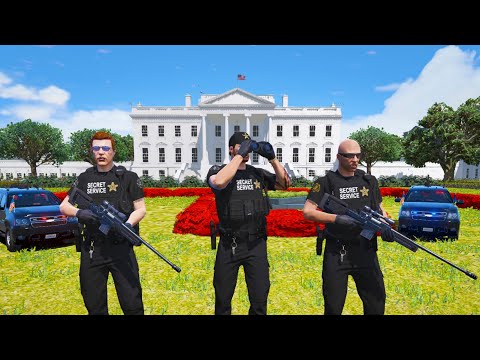 Secret Service Snipers Protecting The President in GTA 5 RP!