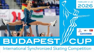 Budapest Cup 2026 - Synchronized Skating Competition
