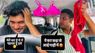 Nasir bhai Ne Car me “BRA 👙”  Paad li meri !!Prank Gone extremeley Funny || @tabishdiaries590