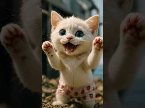 Kitten's Unforgettable Sea Adventure  #cats #catvideos #cats