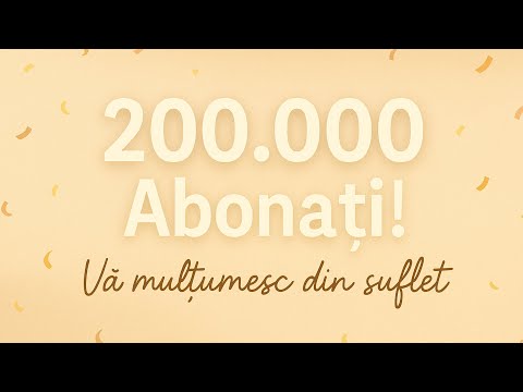 200.000 de inimi alaturi de mine – Va multumesc! ❤️