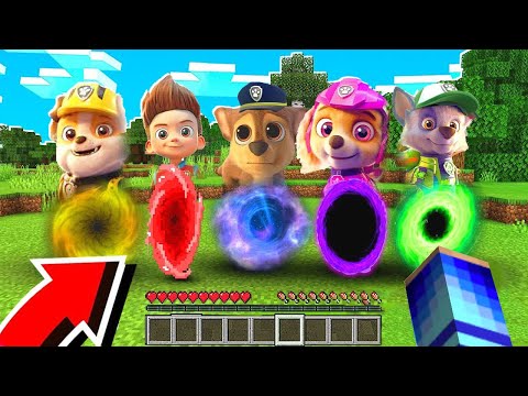 PSI PATROL W MINECRAFT ! [ PORTALE ] LAKI