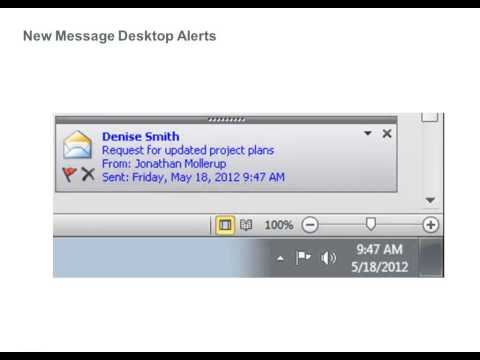 how to turn off outlook desktop notifications