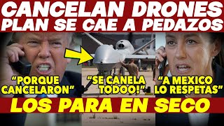 TRUMP HELADO! CANCELAN PLAN SIN AVISARLE! CANCELAN DRONES, CLAUDIA LOS PARO EN SECO. ULTIMA HORA
