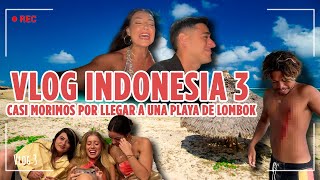 ¿VALE LA PENA ARRIESGAR LA VIDA POR UNA PLAYA? EN LOMBOK… SÍ 🫠| VLOG INDONESIA 3