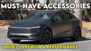 Must-Have Accessories for 2026 Tesla Model Y Premium & Performance!