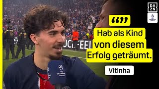 Vitinha & Sommer | Paris Saint-Germain - Inter Mailand | Interviews | UEFA Champions League | DAZN