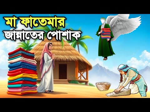 হজরত ফাতেমা রাঃ এর জন্য জান্নাত থেকে পোশাক আসার বিস্ময়কর ঘটনা || Islamic Educational Story