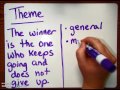 Distinguishing Theme and Main Idea