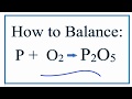 Balancing Chemical Equations