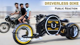 The Ghost Bike! Public Reactions! 🤯