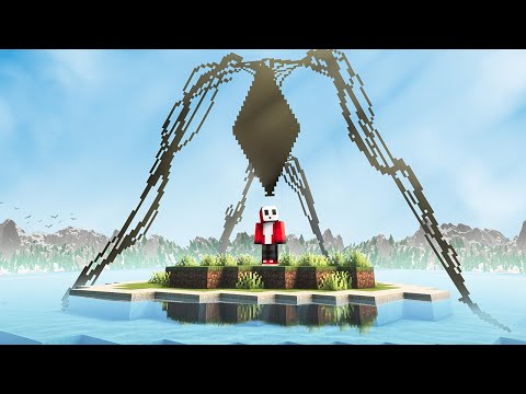 I Survived The Scariest Deserted Island in Minecraft