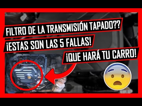 🔥5 Síntomas de FILTRO De TRANSMISIÓN TAPADO O Muy Sucio 🔥 QUE NO TE PASE ⚠️