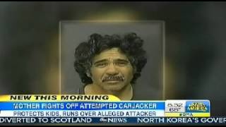 Texas Mother fights off Carjacking, Runs over Carjacker scream ' You messed with the Wrong ?itch'