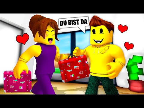 Meine KLEINE SCHWESTER kommt zu BESUCH in Roblox Snapchat!