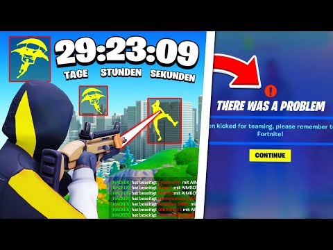 Ich versuche in 30 TAGEN in Fortnite GEBANNT zu werden 🚫😱und das passierte...