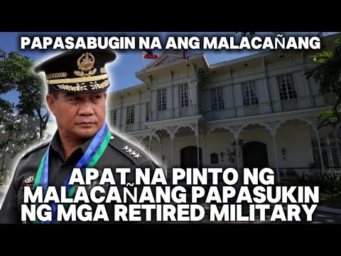 OMG‼️ RETIRED MILITARY PAPASUKIN ANG 4 NA PINTO NG MALACAÑANG‼️