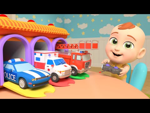 Hickory Dickory Dock | Vehicle Version🚌| Newborn Educational Nursery Rhymes & Kids Songs