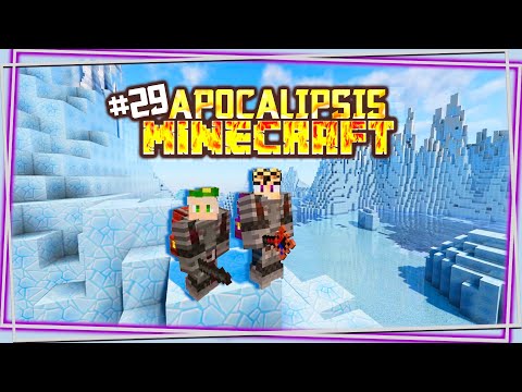 100 dias en APOCALIPSISMINECRAFT: Super MAZA y NIEVE #29