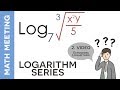 Expanding Logarithms and Their Properties