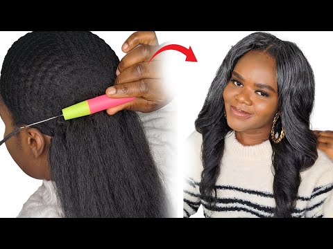 How To ➟ Fast "Crochet Hair" in 30mins [CHEAT METHOD]