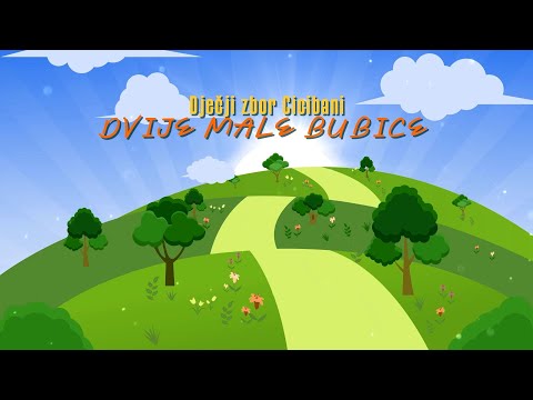 Dječji zbor Cicibani - Dvije male bubice (Official lyric video)