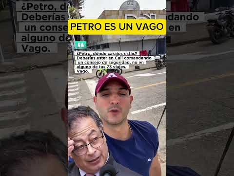 Petro es un vago #politica #noticia #colombia #eeuu #uribe #elecciones #cali #atentado #RCN