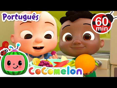 As Frutas São Gostosas! | 1 HORA DE COCOMELON BRASIL! | Músicas Infantis em Português