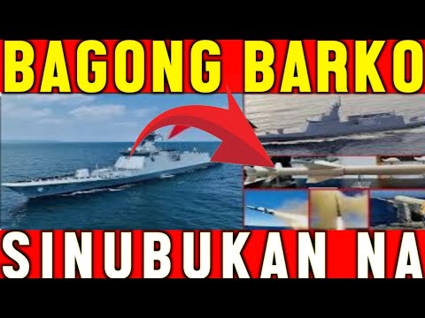 BAGONG PATROL VESSEL NG PILIPINAS ACTUAL FOOTAGE SINUBOKAN NA SA KARAGATAN Reaction& Commentary