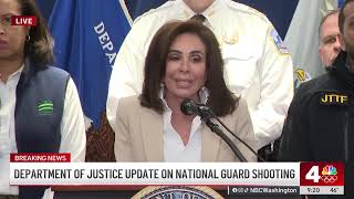 DC targeted shooting: Officials provide Thanksgiving update on suspect, guardsmen | NBC4