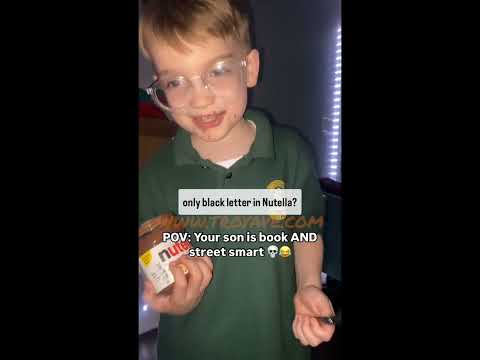 Does bro have a POINT? #viralvideo #funny #kids