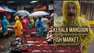 കണ്ടെയ്നർ ഷിപ്പ് മുങ്ങിയത് മീൻ കച്ചവടത്തെ എങ്ങിനെ ബാധിച്ചു, മീനും കുറവാണ്, നാടൻ മീൻ മാത്രം സുലഭം ✅🥹