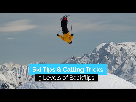 How To Backflips on Skis | 5 Levels to Spice It Up