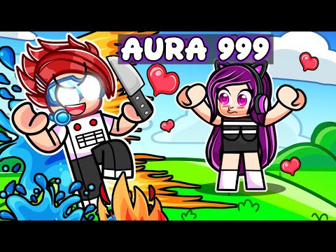 CONSEGUIMOS DESBLOQUEAR TODO EL AURA de ROBLOX! | Luky