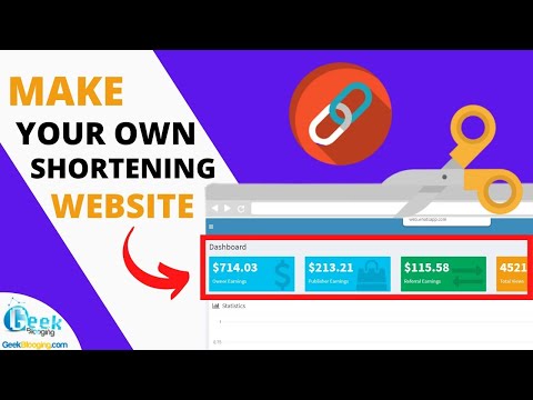 How To Create URL Shortener Website And Earn  1000$ [LATEST SCRIPT]