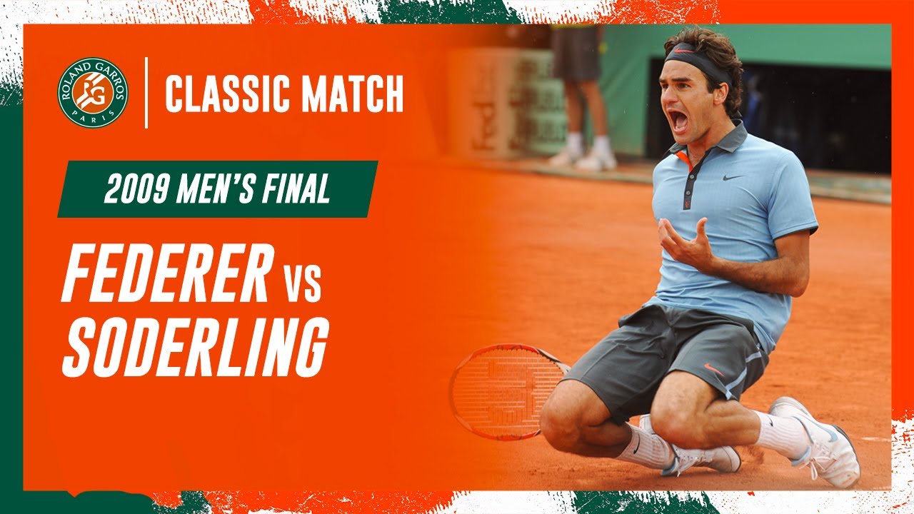 Federer vs Soderling 2009 Men’s final | Roland-Garros Classic Match