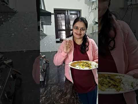 एक घण्टे मे बनने वाला Winter Lunch Thali केवल 20 min मे बनाकर तैयार किया😍|dal tadka|dal tadka recipe